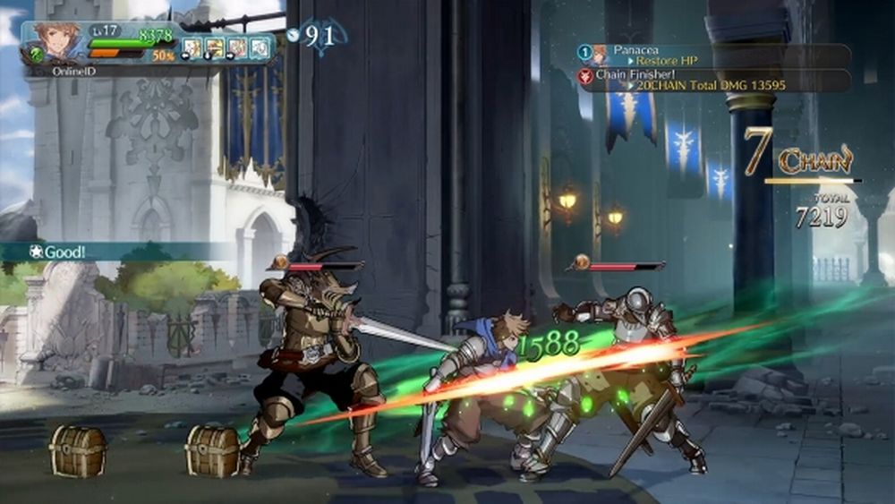 Grandblue fantasy modalita rpg boss battle